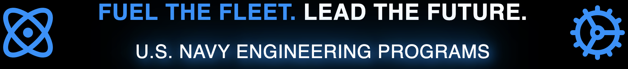 Navy NUPOC footer banner